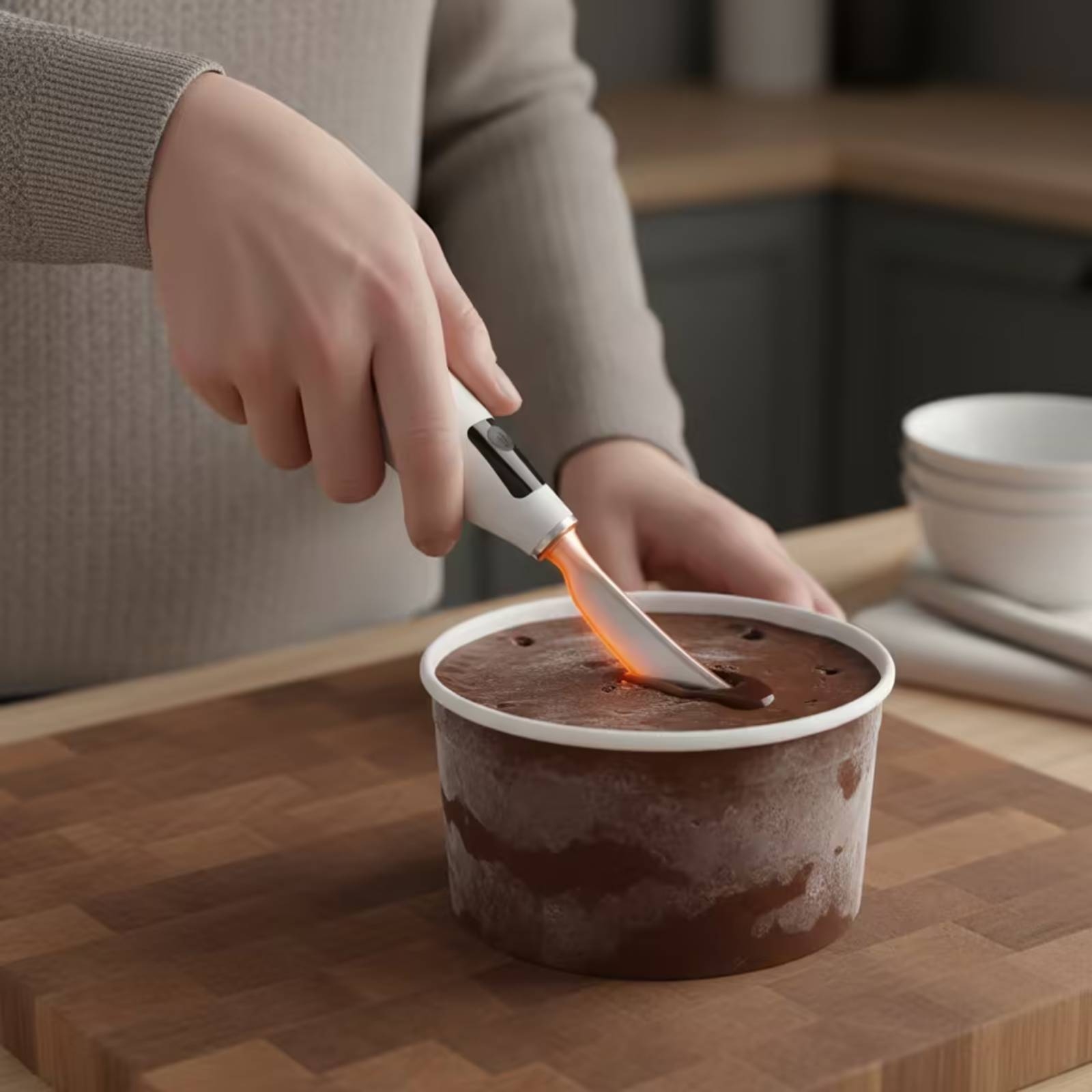 Rechargeable Electric Ice Crea - Home Cooking In ulasan dan harga