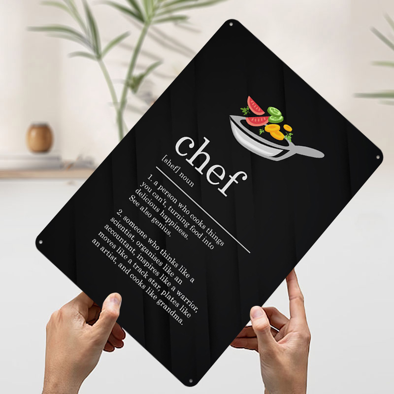 Funny Chef Definition Cook Tin - Home Cooking Definition ulasan dan harga