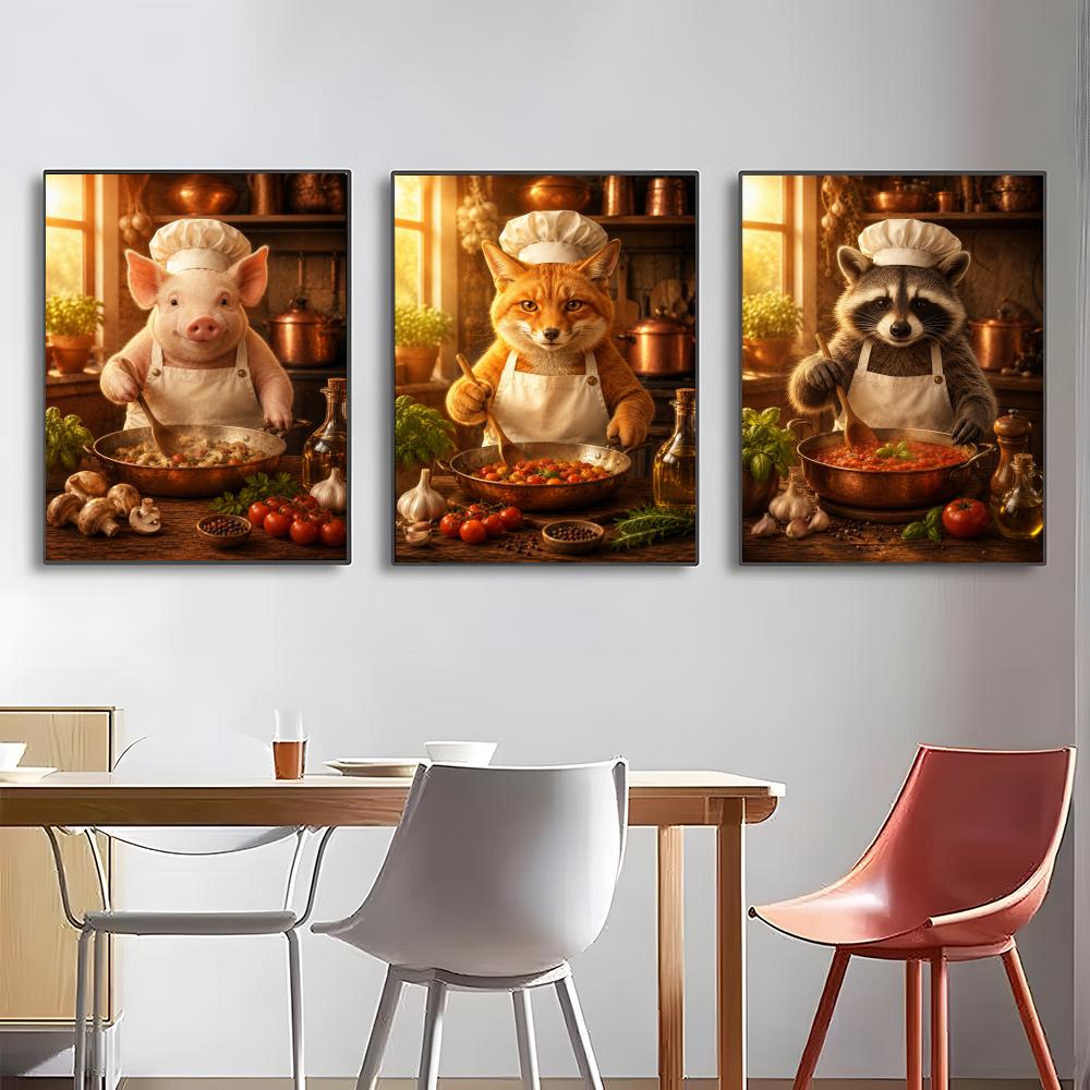Funny Animal Chef Kitchen Cook - Home Cooking Definition ulasan dan harga