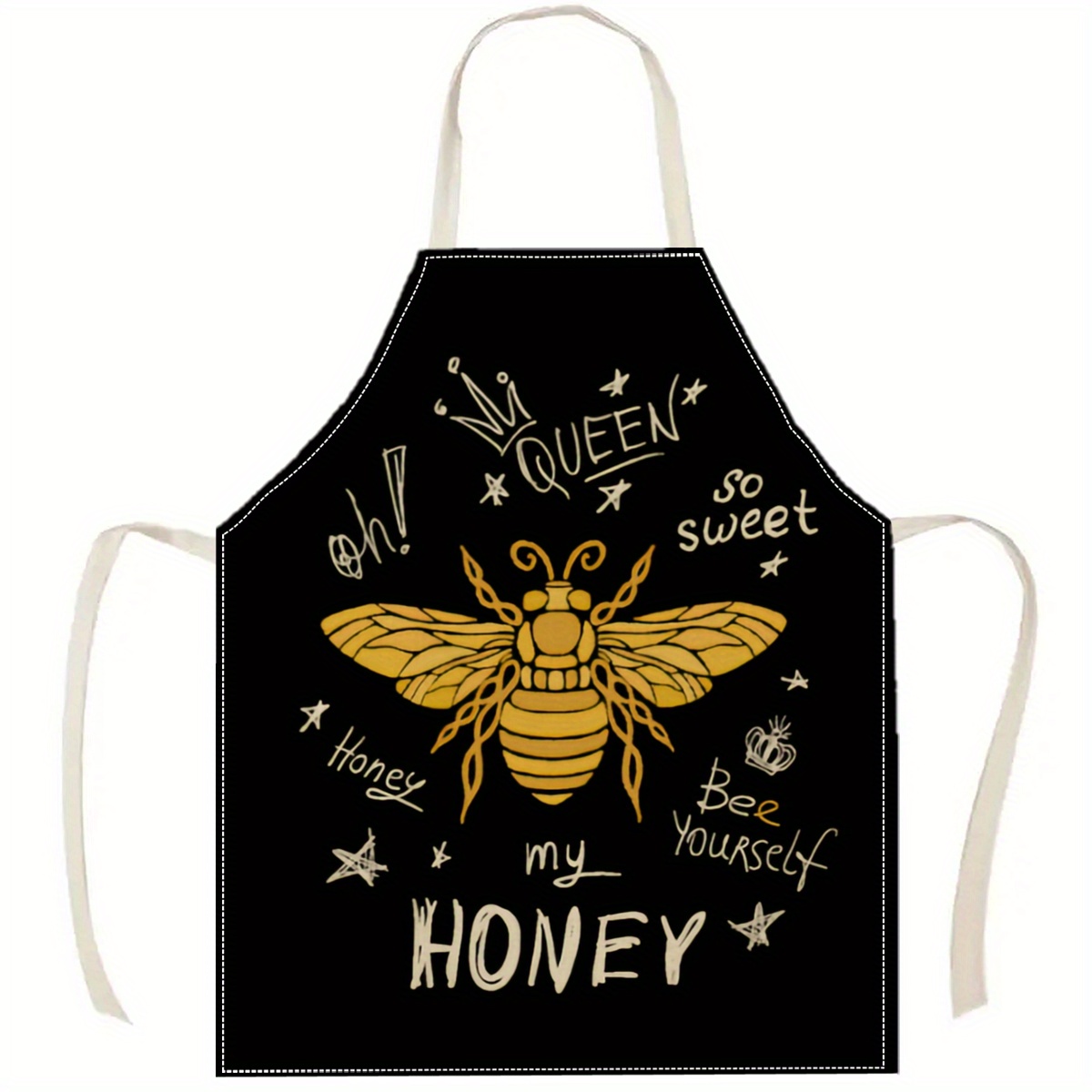 Queen Bee Honey Apron Linen Co - Home Cooking Queen ulasan dan harga