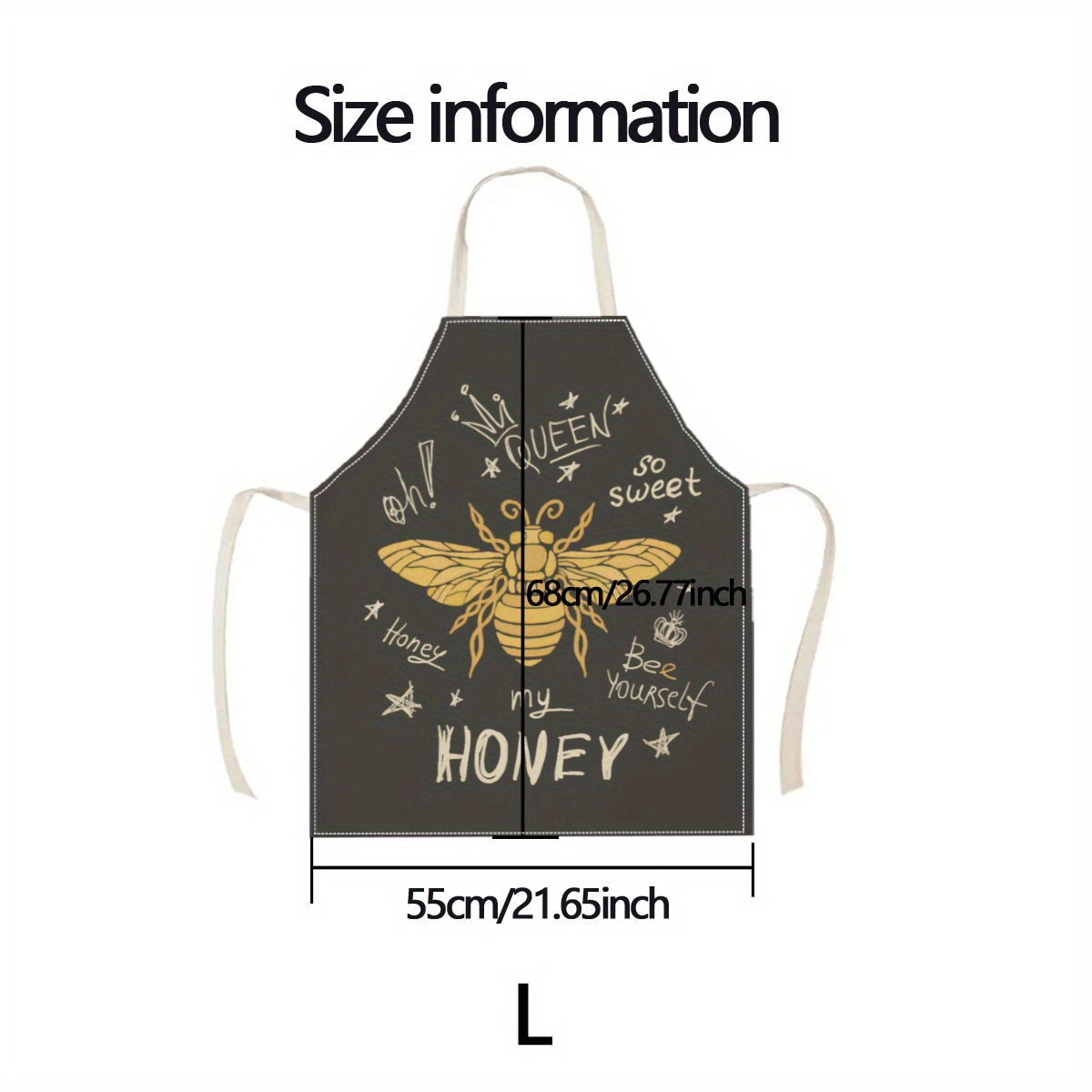 Queen Bee Honey Apron Linen Co - Home Cooking Queen ulasan dan harga
