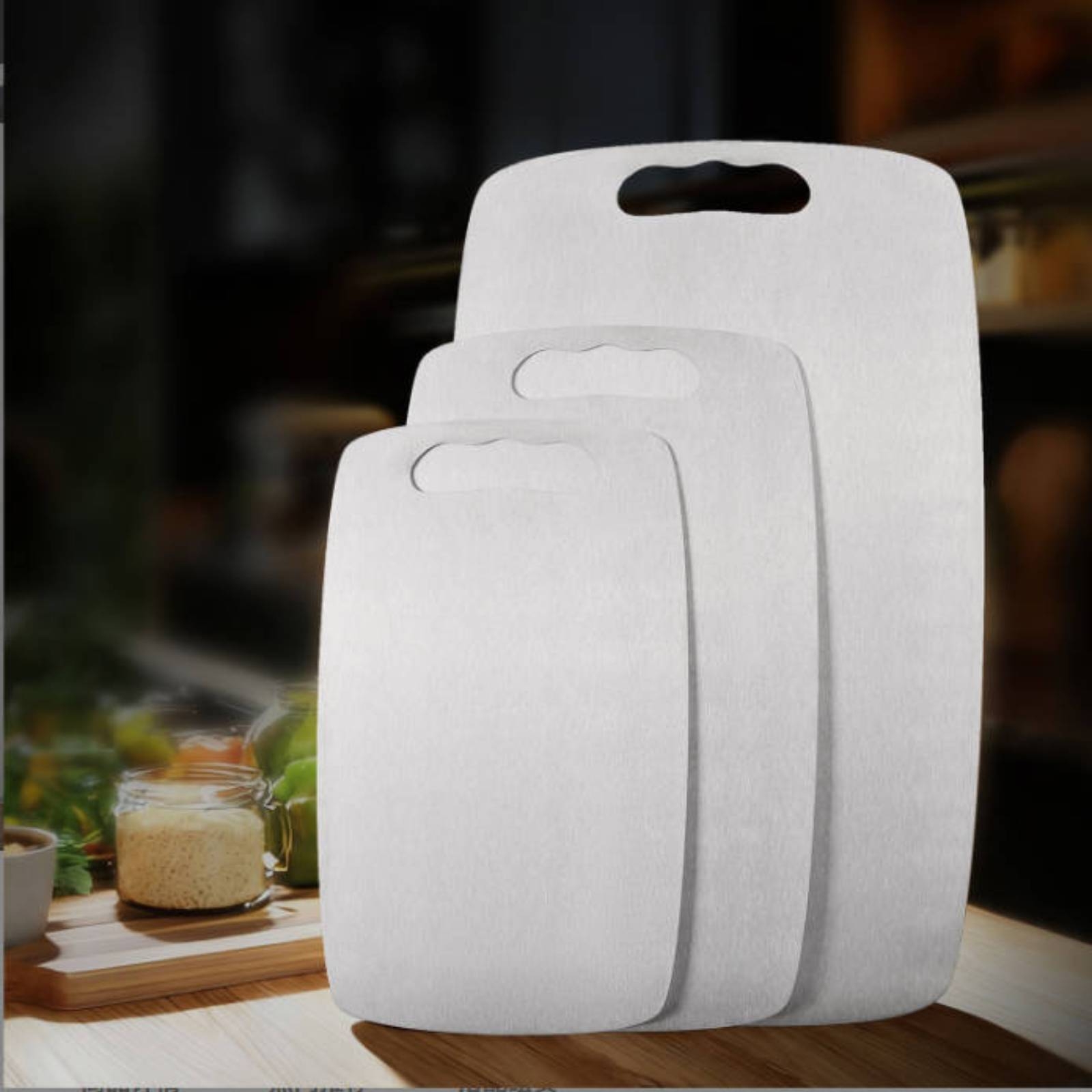 Stainless Steel Cutting Board  - Home Cooking In ulasan dan harga