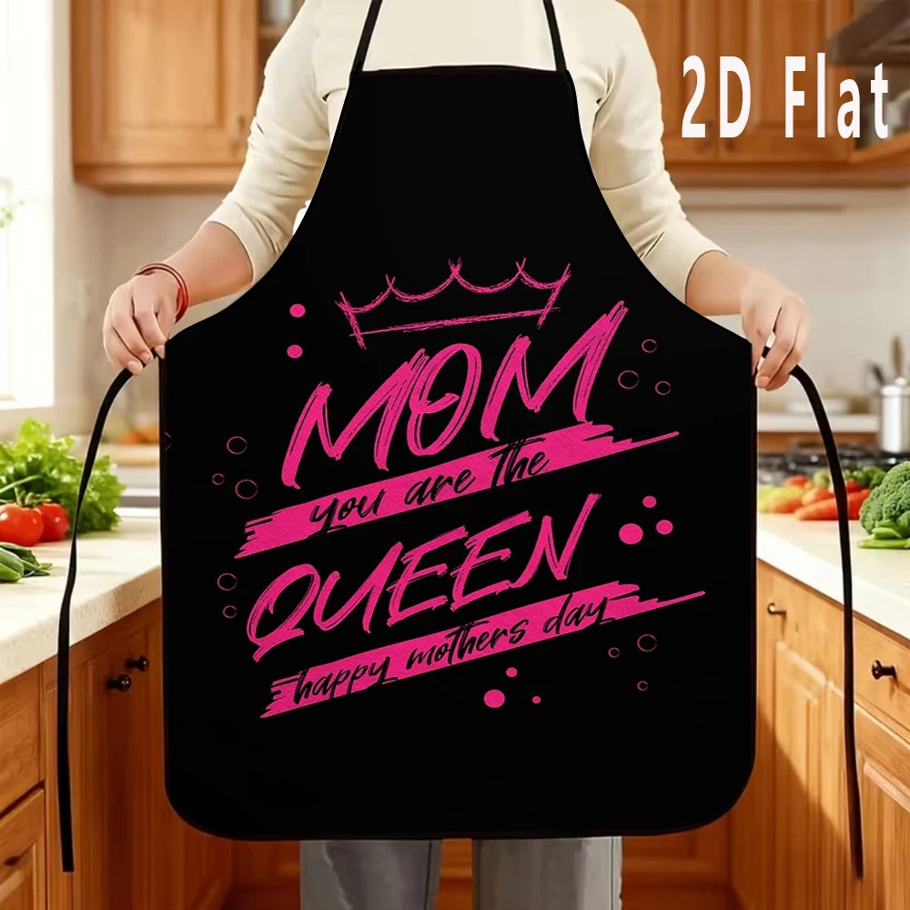 Happy Mothers Day Gift Apron B - Home Cooking Queen ulasan dan harga