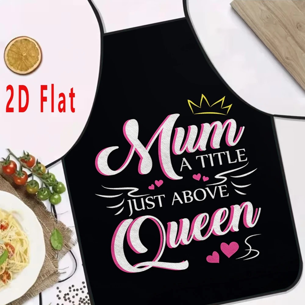 Happy Mothers Day Gift Apron B - Home Cooking Queen ulasan dan harga
